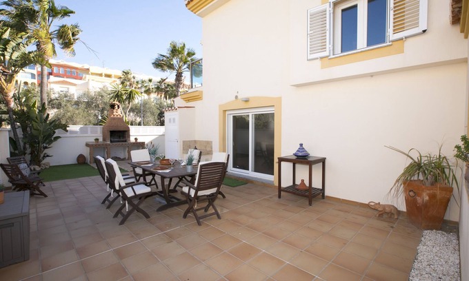 Almerimar Casa | AlmerimarDuplexlujoso/vista al MAR/JACUZ privad/🆓WIFI/SMART tv/lav-sec🐎⛳️🏄‍♂️