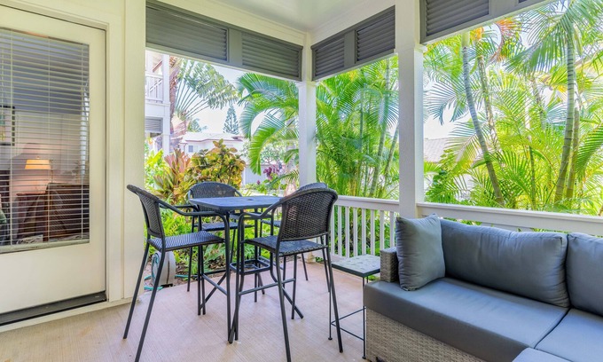 Ko Olina Condominio | Dos Cama, Dos Baños Tranquilo Planta Baja Condo