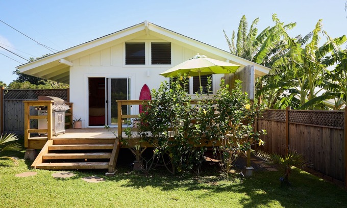 Pupukea Cabina | Aloha Surf Cabin - Private Yard & Entrance!