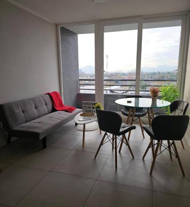 Downtown Santiago Apartamento | Alojamiento a pasos de Movistar Arenas, Universidad de Chile y Ministerio de Justicia