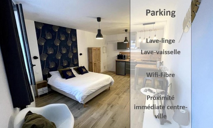 Chartres Apartamento | ALP Chartres - Cosy studio au cœur de Chartres avec Parking