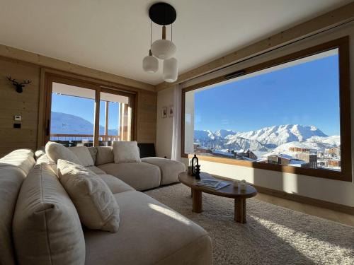 Bergers Apartamento | Alpe d'Huez Houses - Chez Marley - PHOENIX3 - Panoramique 4 chambres, sur piste avec piscine