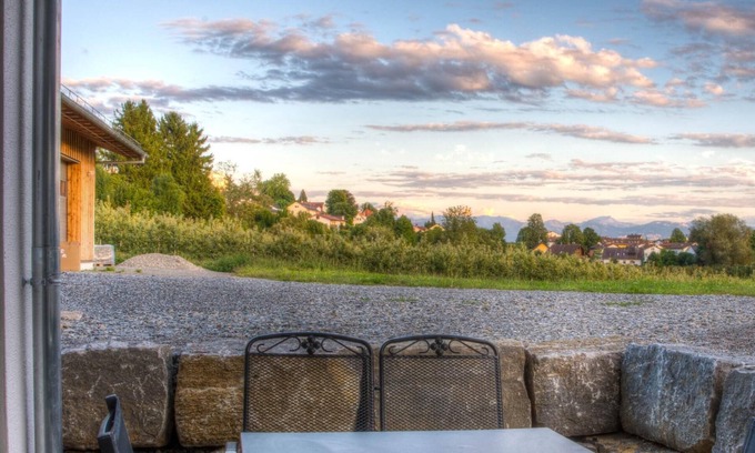 Bodolz Apartamento | "Alpenblick 1 - Apartamento vacacional" con vistas a la montaña, Wi-Fi y terraza.