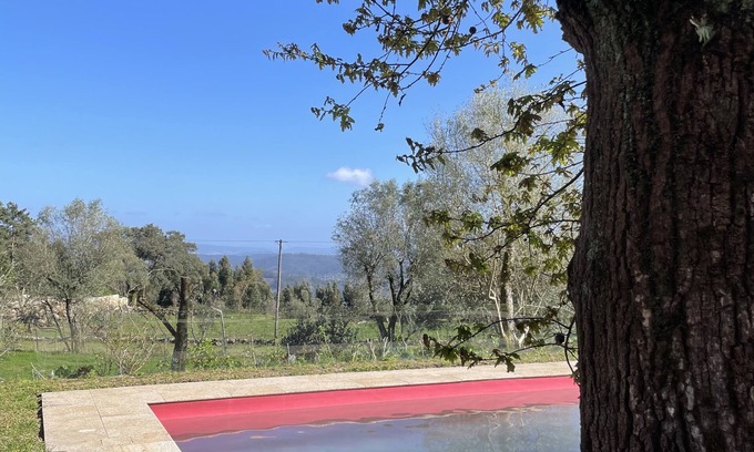 Cardielos Otro | AltaVista, refurbished country house with fireplace, garden, swimming pool and incredible views.