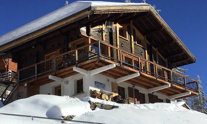 La Rosiere Chalet De Esquí | CHALET de lujo con SPA al aire libre, 10p, 5ch, 5sdb, estación LA ROSIERE