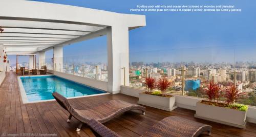 Surquillo Apartamento | ALU Apartments - Limit with Miraflores Panoramic City View