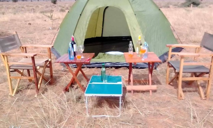 Amboseli Cabina | Amanya Double Pitch Tent with Mt Kilimanjaro View