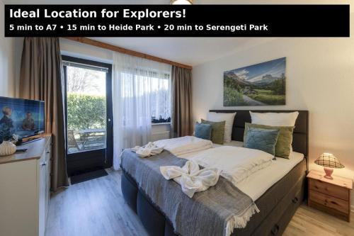 Soltau Apartamento | AMAYA SUITES nahe Heide Park, Serengeti Park & A7