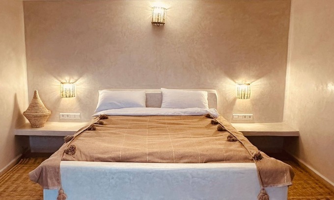 Mirleft Apartamento | Amazigh Home ist 5 Minuten vom Strand Entfernt, Apartment mit Terrasse