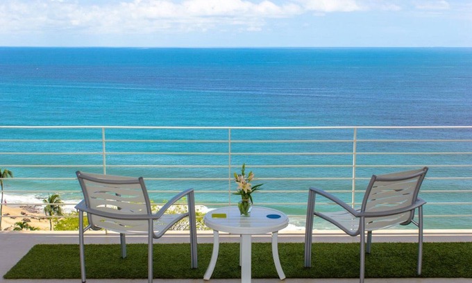 Amapas Condominio | Increíble vista al mar en la zona romántica / Amapas 353 (1Br / 2Ba)