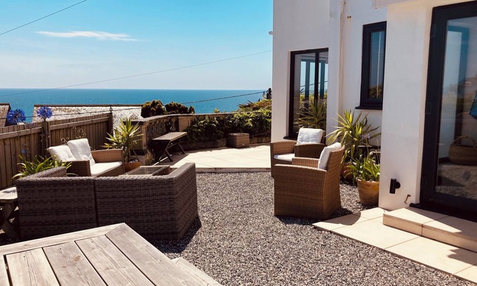 Downderry Apartamento | Amazing Cornish apartment with sea views - 3 mins to beach