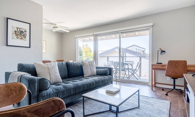 Foster City Apartamento | Amazing Foster City 1BR w/ Pool, W/D, Gym, near highways, by Blueground