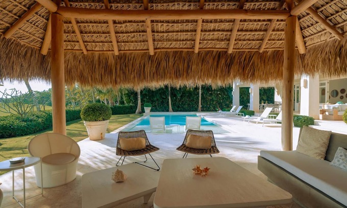 Punta Cana Villa | Amazing Golf Villa at Luxury Resort in Punta Cana Includes Staff Golf Carts and Bikes