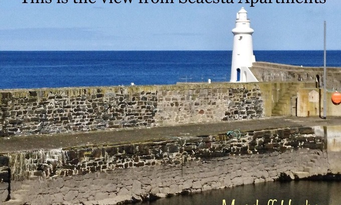Macduff Casa | Las vistas al mar sin interrupciones están garantizadas desde este impresionante apartamento.