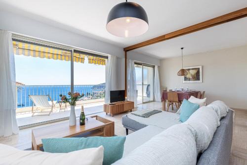 Villefranche-sur-Mer Apartamento | Amazing Sea View 2Bdr Swimming Pool Parking