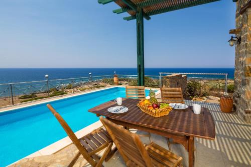 Livadia Villa | Amazing sea views at villa Elafonissi with private pool, near Elafonissi beach