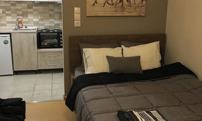 Ano Poli Apartamento | Amazing Studio 10 minutes To Center no1