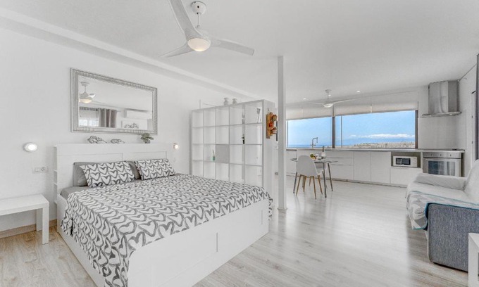Adeje Apartamento | Amazing View Penthouse Studio Huge Private terrace