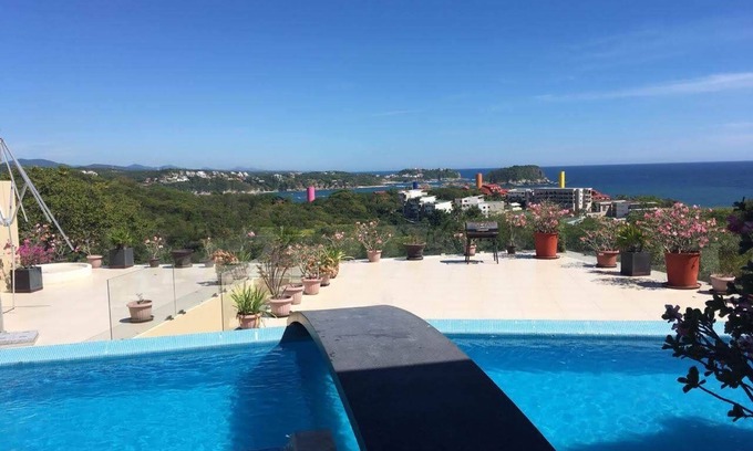 Santa María Huatulco Casa | ☺AMAZING VILLA ☺ SPECTACULAR VIEW ☺ARROCITO BEACH ☺