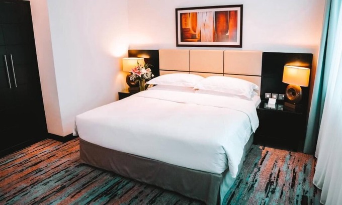 Madinat Zayed Apartamento | Amber Deluxe King Or Twin Room Near Gold Souk