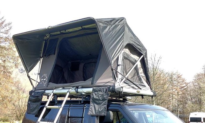 Hawkshead Otro | Amelia Rooftop Tent Rental from ElectricExplorers