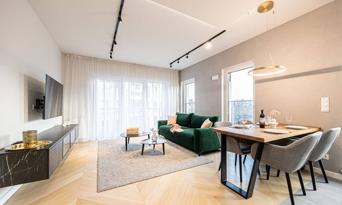 Poznan City Center Apartamento | Amor Stylowy Apartament Centrum Panorama