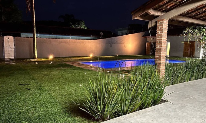 Sao Lourenco Casa | Ampla Casa Prox Riviera c Piscina e Churrasqueira
