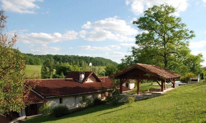 Montaigu-de-Quercy Casa | Un Cottage Atractivo Set En 2 Acres - A unos Pasos de Village