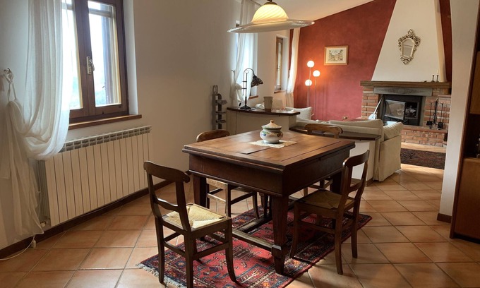 Vellano Casa | Ancient village living with modern amenities, overlooking swallows fly below you