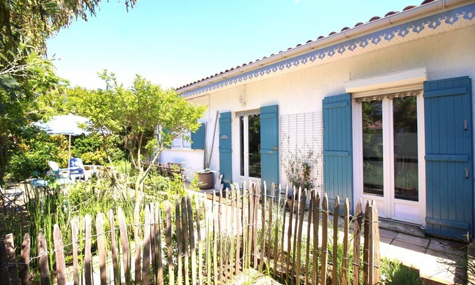 Andernos-les-Bains Casa | Andernos center, house 60m2 with garden 600m from the beach