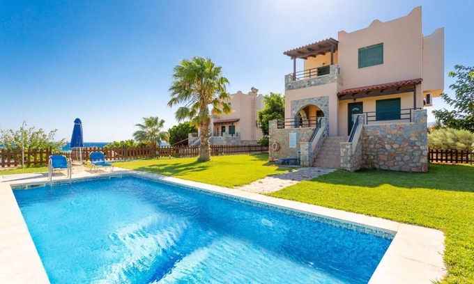 Fragkokastello Villa | Andreas Beach Villa - Dos Habitaciones Villa, Capacidad 5