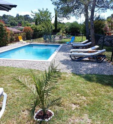 Massillargues-Attuech Casa | Anduze Gîte Les Lauriers au "Petit Clos des Cigales"