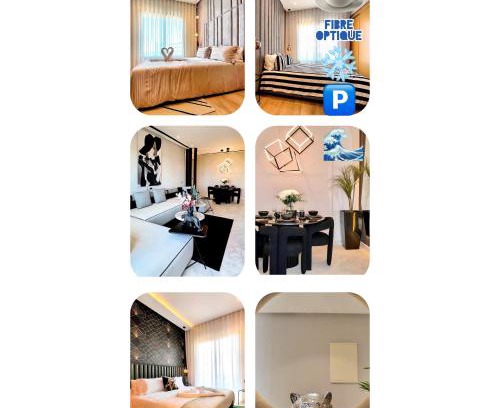 RACINE EXTENSION Apartamento | ANFA LIVING - Front Sea VIEW 180 -2 or 3 bedrooms- LES TERRASSES D'ANFA by ShortStayMaroc
