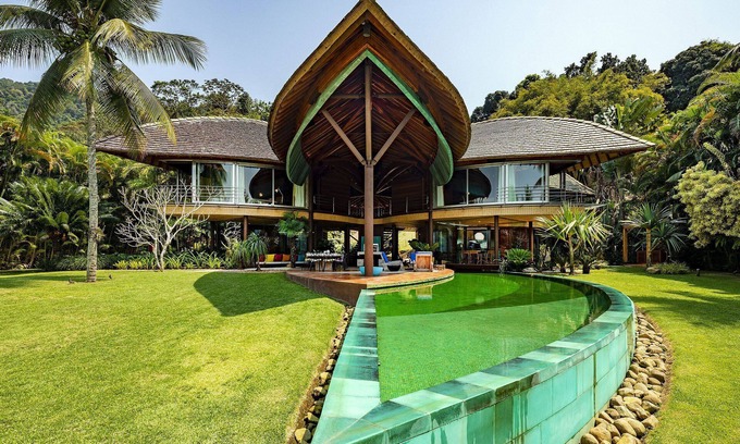 Mombaca Villa | Ang001 - Lujosa villa junto al mar en Angra dos Reis