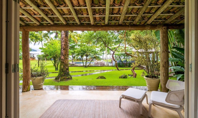 Ilha Grande Villa | Ang003 - Mansión lujosa frente a la playa en Ilha Grande