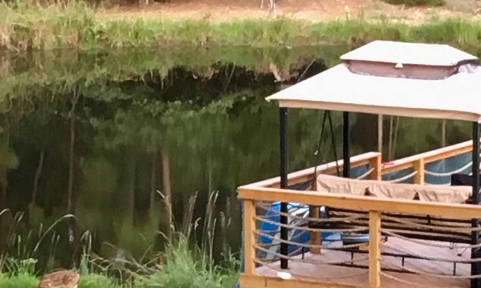 La Grange Cabina | ANGELTOM CABIN & RV -10 acres Woods. Duerme hasta 14 personas.