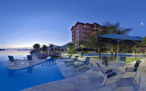 Praia do Jardim Apartamento | Angra dos Reis Apartamento com Vista - Condomínio Porto Bali 308