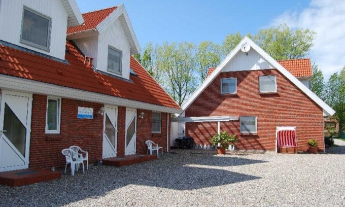 Gollendorf Apartamento | Anker mit umzäunter Sonnenterrasse