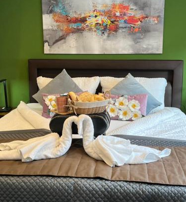 Ichenhausen Apartamento | Anna9 - Ihr stylisches Zuhause auf Zeit nähe Legoland, Parken, Netflix, Boxspring