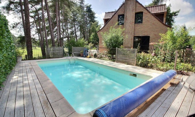 Hardelot-Plage Casa | Annonce Professionnelle. Jolie Maison de Vacances 4 Chambres Avec Piscine Extérieur, à..