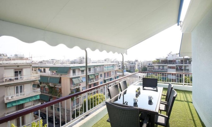 Ano Patisia Apartamento | Ano Patisia, A 5th floor penthouse