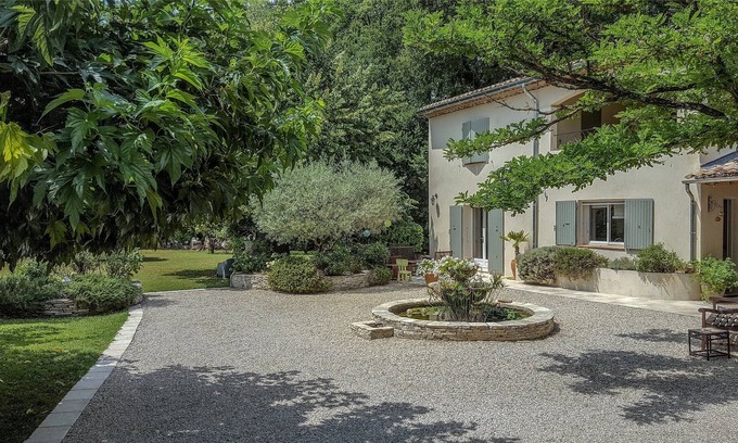 Ansouis Casa | Ansouis - Quiet Recent Provencal Bastide, Private Pool and Enclosed Park