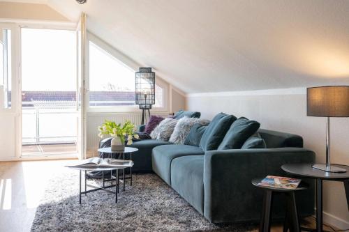 Spiekeroog Apartamento | Antares Spiekerooger Gästehaus-Penthouse mit Blick aufs Wattenmeer - Wohnung 9