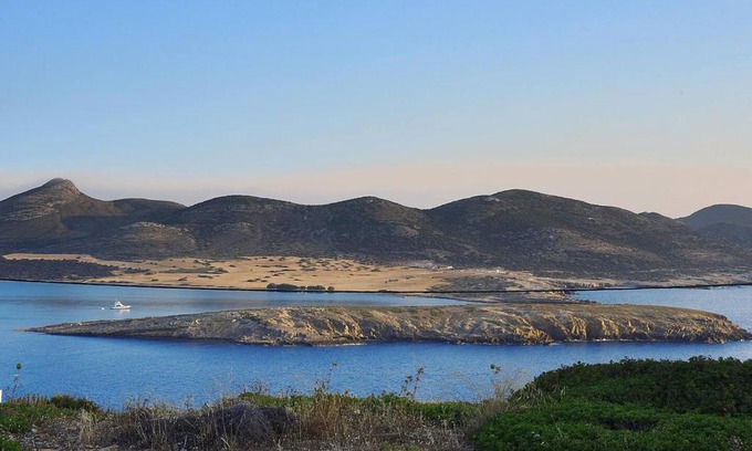 Antiparos Apartamento | Antiparos Stone House with sea views