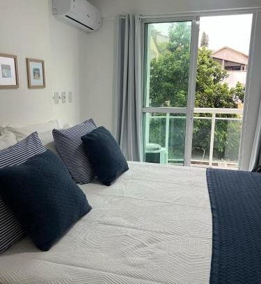 Praia Grande Apartamento | Apê Azul Arraial - Recém reformado pronto para uso
