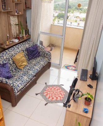 Samambaia Apartamento | Apê Família Feliz - Lazer e Conforto com Varanda - Até 5P