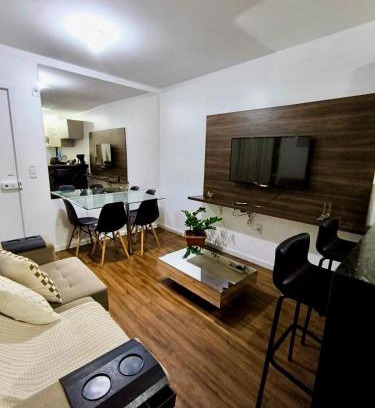 Caruaru Apartamento | Apê moderno com Ar, Wi-Fi, máquina de lavar, garagem e portaria 24h- completo e confortável!