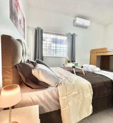 Formosa Apartamento | Apë Brazilian moderno no centro com ar condicionado