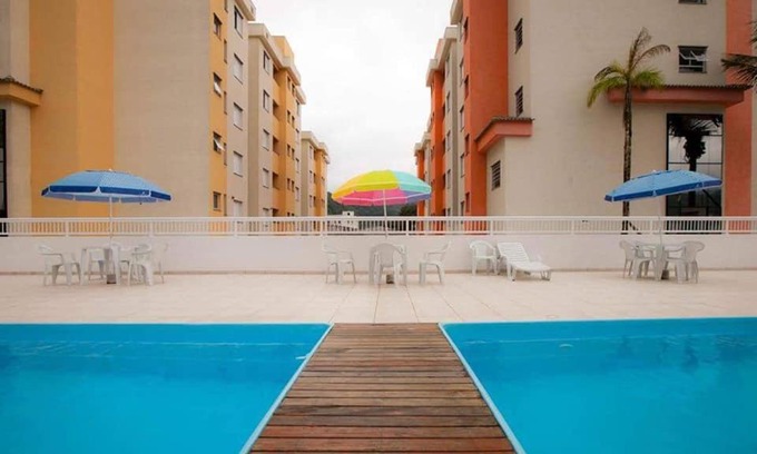Ipiranguinha Apartamento | AP 1501 SUN WAY UBATUBA com PISCINA E CHURRASQUEIRA