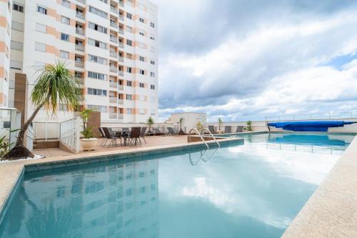 Samambaia Apartamento | AP 2Qtos, Garagem, Academia, Piscina, Wi-fi 500Mbp, Jr Catito